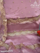 Anamsa 578 Pure Georgette Heavy Embroidered Worked Pakistani Suits