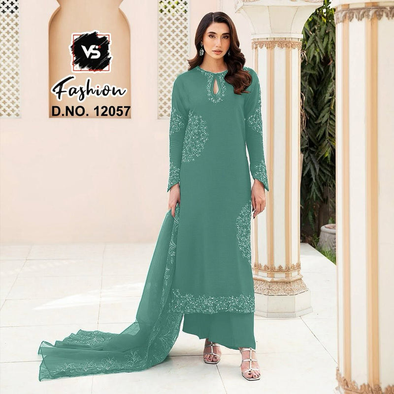 Vs  12057 Georgette Havy Worked Pakistani Suits