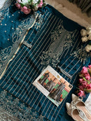 Ziaaz 422 Georgette Heavy Embroidered Worked Pakistani Suits