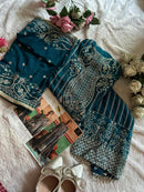 Ziaaz 422 Georgette Heavy Embroidered Worked Pakistani Suits