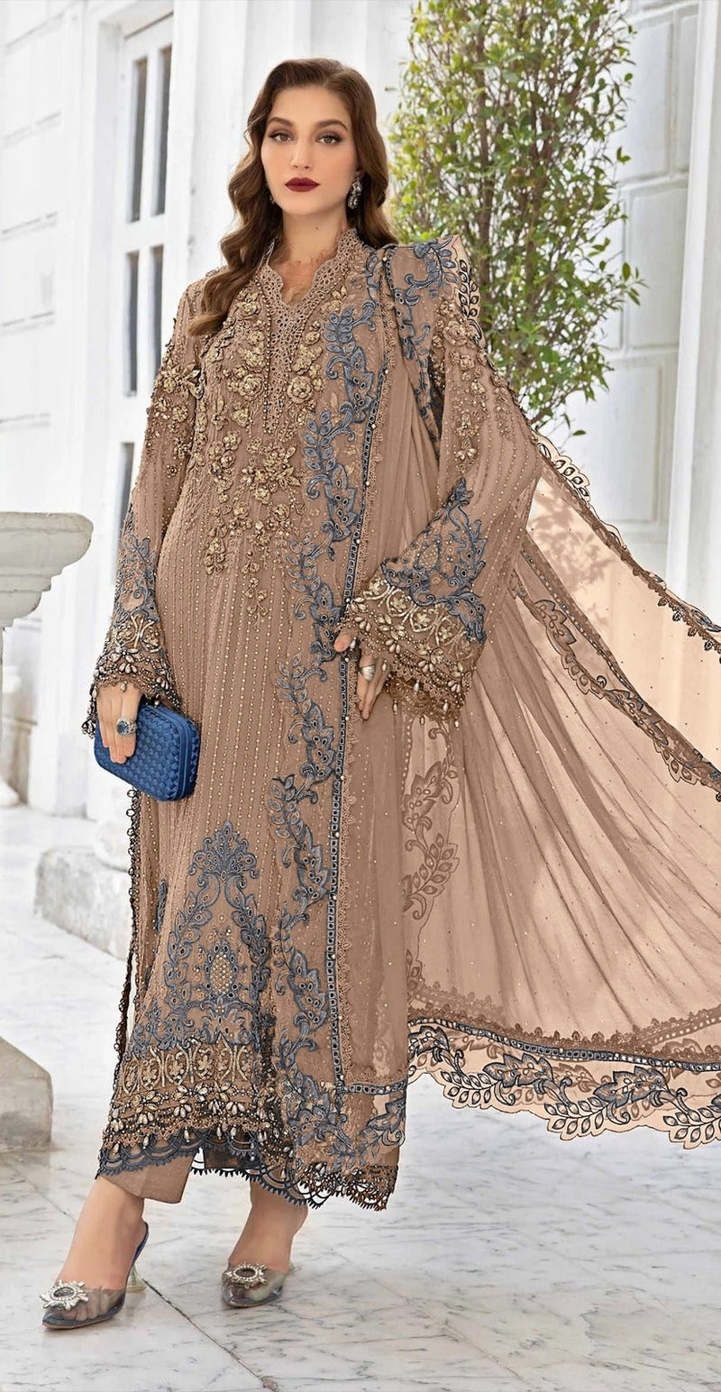 Serine S 397 A Georgette Heavy Embroidered Worked Pakistani Suits