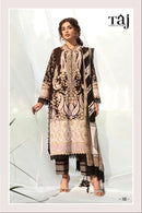 Taj Creations 132  Pure Cotton Print Embroidery Worked Pakistani Suits
