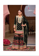 Eba Lifestle Rang 1841 Chinon With Embroidery Worked  Redymade Stylish Suits