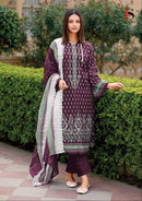 Bin Saeed 12001 B Cotton With Heavy Embroidery Worked Apkistani Suits