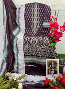 Bin Saeed 12001 B Cotton With Heavy Embroidery Worked Apkistani Suits