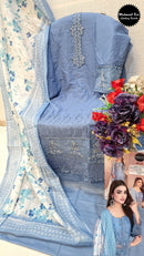 Mehmood M 57 Cotton Embroidery Worked Pakistani Suits