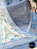 Mehmood M 57 Cotton Embroidery Worked Pakistani Suits