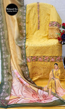 Mehmood M 56 Cotton Embroidery Worked Pakistani Suits
