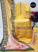 Mehmood M 56 Cotton Embroidery Worked Pakistani Suits