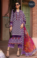 Mehbbob Tex 1535 C Cotton Print With Embroidery Worked Pakistani Suits