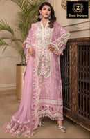 Ziaaz 810 C Jimmy Choo Embroidery Worked Paki9stani Suits