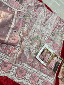 Ziaaz 810 C Jimmy Choo Embroidery Worked Paki9stani Suits