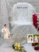 Mushq M 306 D Organza Embroidered Khatli Work Pakistani Suits