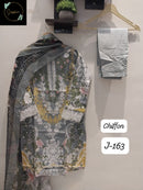 Sapphire Jazmin 163 C Lawn Cotton Patch Work With Readymade Lace Multiple Patches pakistani pret