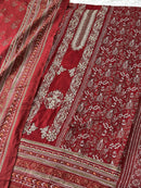 Jihan 3227A Reyon Cotton Kasmiri Embroidery Worked Pakistani Suits