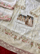 Ziaaz Code 837 Cotton Rayon Very Heavy Embroidery Salwar Kameez Pakistani Suits