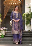 Eba Lifestle Ruby 1738 Chinon With embroidery Worked Pakistani Suits
