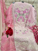 Alif Maryam A 163 Pure Cotton Embroidery Worked Pakistani Suits