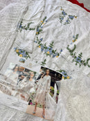 Ziaaz Code 835 Cotton Rayon Very Heavy Embroidery Pakistani Suits
