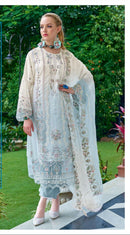 Fepic Rosemeen C 1868 Organza Embroidered With Hand Work Pakistani Suits