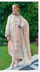 Fepic Rosemeen C 1868 B Organza Embroidered With Hand Work Pakistani Suits