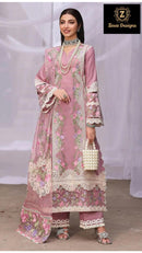 Ziaaz Code 773 Cotton Very Heavy Embroidery Worked Pakistani Suits