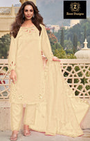 Ziaaz 782 C Chinon Moti Worked Pakistani Suits