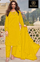 Ziaaz 782 B Chinon Moti Worked Pakistani Suits