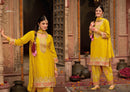 eba lifestle Kashish 1818 Chinon with embroidery worked redymade stylish suits