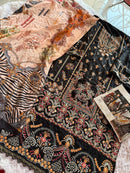 Ziaaz 857 Cotton Rayon Heavy Embroidery Worked Pakistani Suits