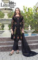 Laxuria 1505 Georgette  Heavy Stylish Embroidery Worked Pakistani Suits