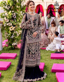 Anamsa 515 Georgette Heavy Embroidered With Sequence Worked Pakistani Suits