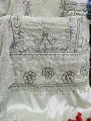 Anamsa 7773 Heavy  Georgette With Embroidered Sequence And Moti Worked Pakistani Suits