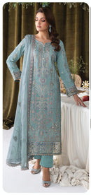 Sajida 1009 Georgette With Heavy Embroidered Worked Pakistani Suits