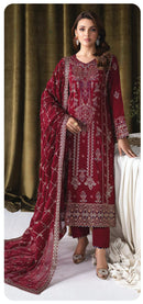 Sajida 1008 Georgette With Heavy Embroidered Worked Pakistani Suits