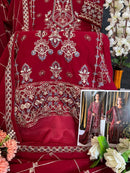 Sajida 1008 Georgette With Heavy Embroidered Worked Pakistani Suits