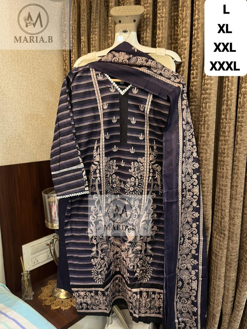 Maria B Code 987 Pure Printed Cotton Readymade Pakistani Pret