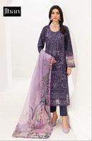 Jihan 3559 Pure Lawn With Heavy Embroidery Worked Pakistani Suits