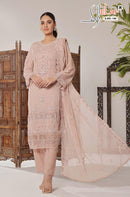 Elaf G 196 Heavy georgette Embroidered Worked Pakistani Suits
