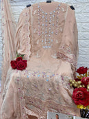 Elaf G 196 Heavy georgette Embroidered Worked Pakistani Suits