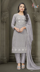 Shree 5297 D Georgette With Heavy Embroidery Worked Pakistani Suits