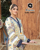 Vs 12073 Georgette  Mirror Beautiful  Neck Worked Pakistani Suit