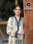 Vs 12073 Georgette  Mirror Beautiful  Neck Worked Pakistani Suit