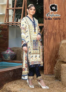 Vs 12073 Georgette  Mirror Beautiful  Neck Worked Pakistani Suit