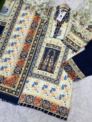 Vs 12073 Georgette  Mirror Beautiful  Neck Worked Pakistani Suit