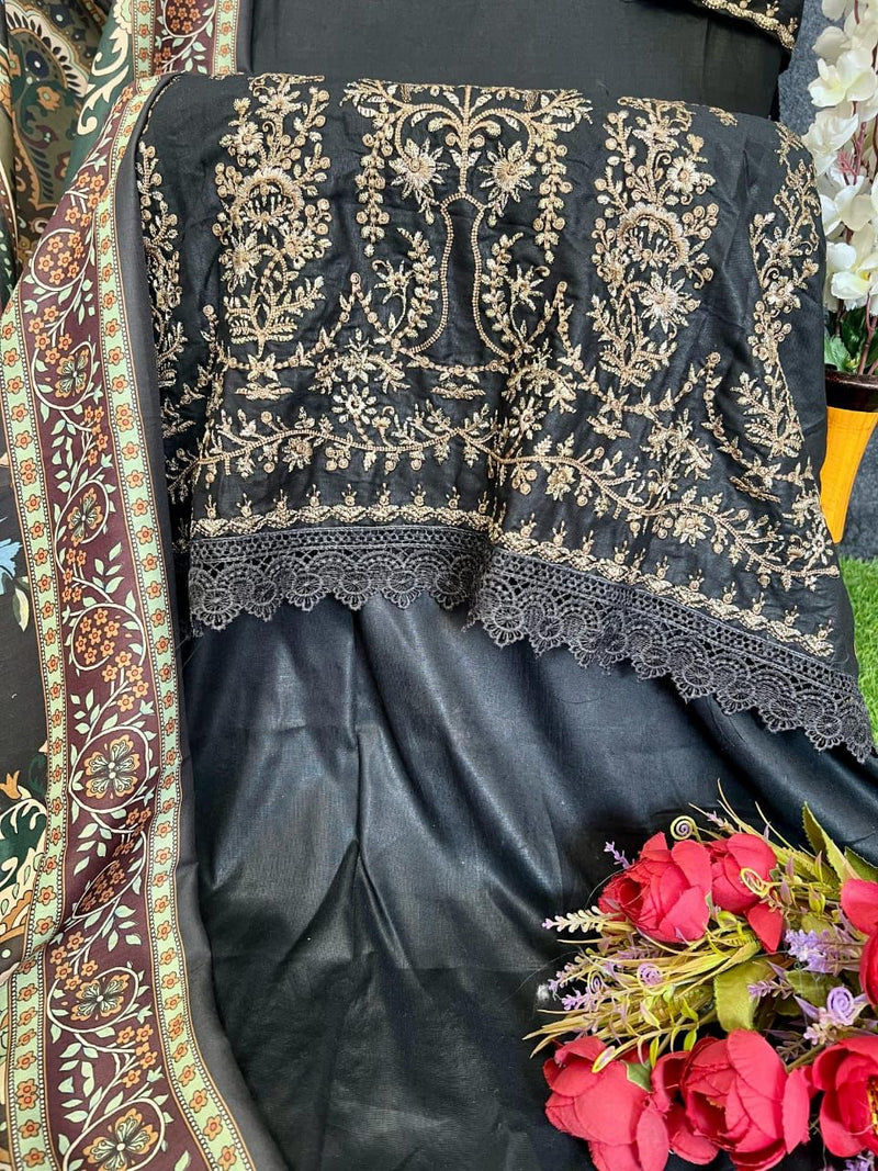 Aasha 1154 Heavy Reyon Embroidery Worked Pakistani Suits