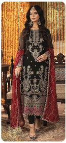Sajida Alaya 1012 Georgette Heavy Embroidered Worked Pakistani Siuts