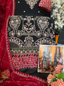 Sajida Alaya 1012 Georgette Heavy Embroidered Worked Pakistani Siuts