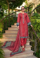 Jihan 3420  Pure Lawn Print With  Embrodery Worked  Pakistani Suits
