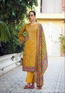 Jihan 3421  Pure Lawn Print With  Embrodery Worked  Pakistani Suits